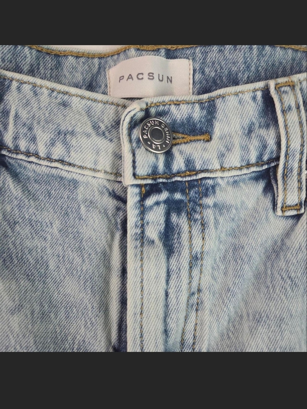 PacSun Faded Light Blue 90's Straight Jeans